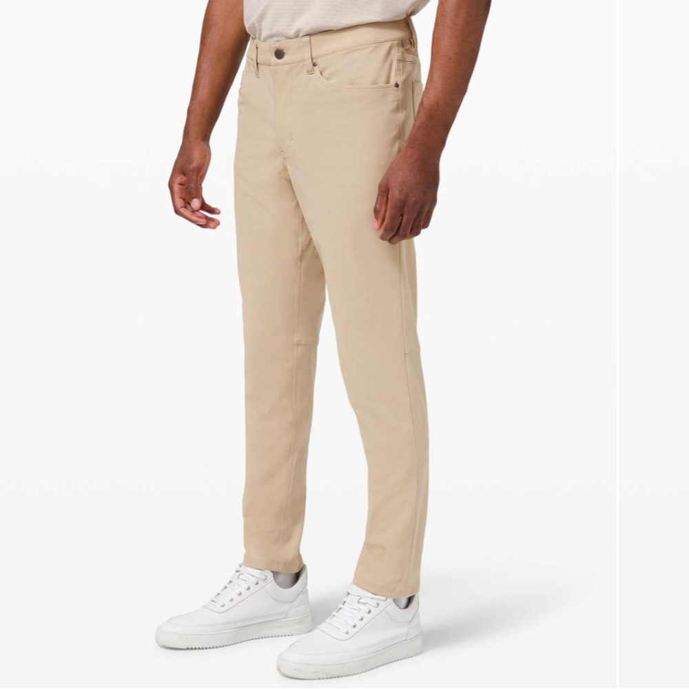 Lululemon ABC Pant Slim 29" *Warpstreme Trench Beige size 31W